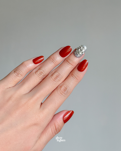 #001: Red Diamond Glitter