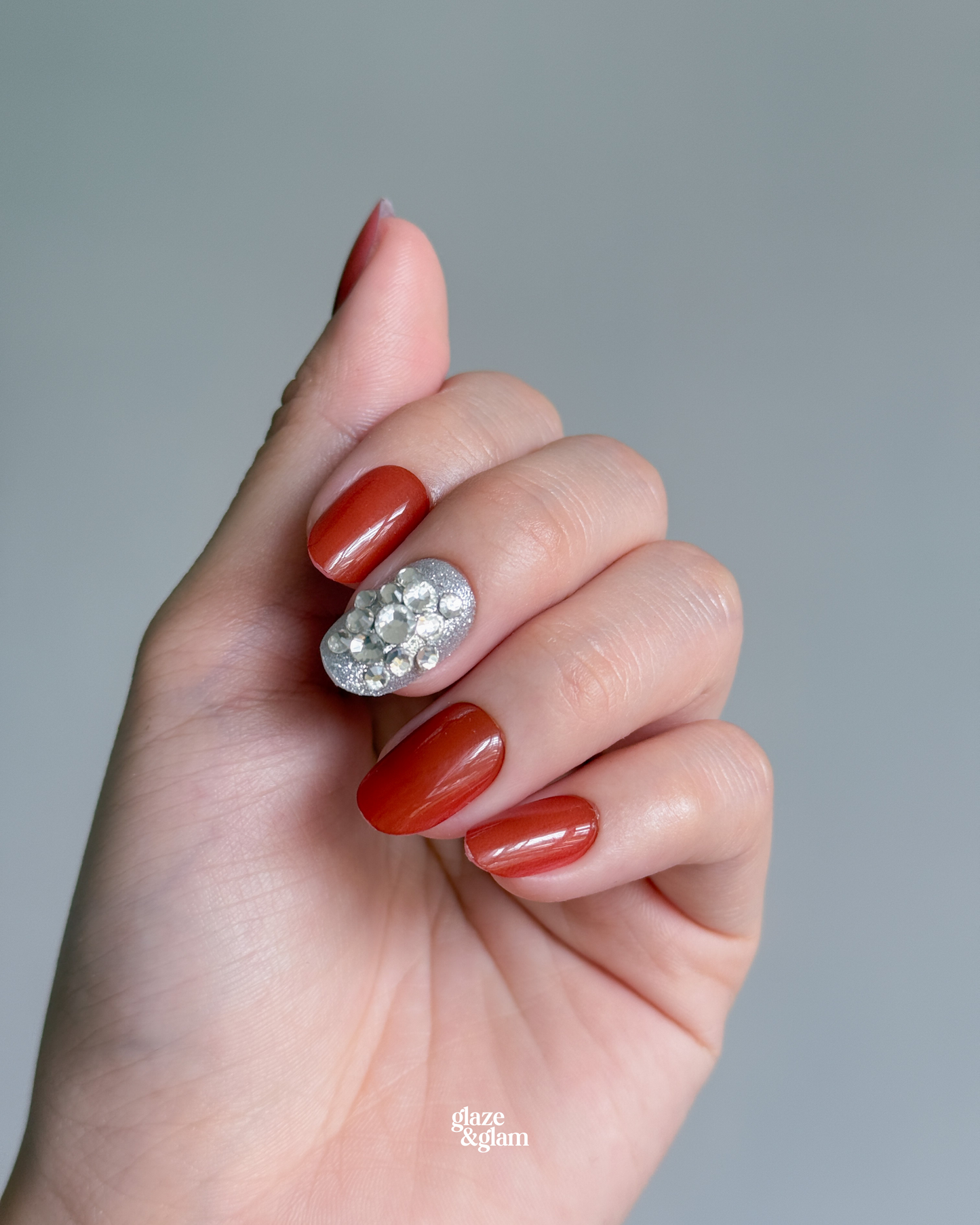#001: Red Diamond Glitter