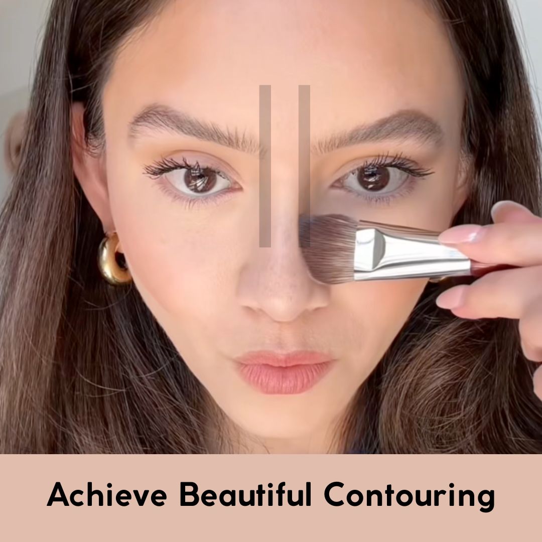 PerfectBlend™ Nose & Cheek Contour Brush Set (3-Piece)