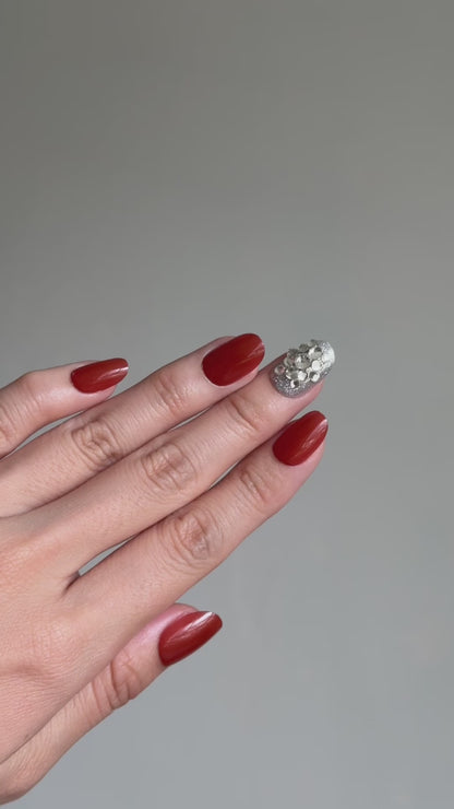 #001: Red Diamond Glitter